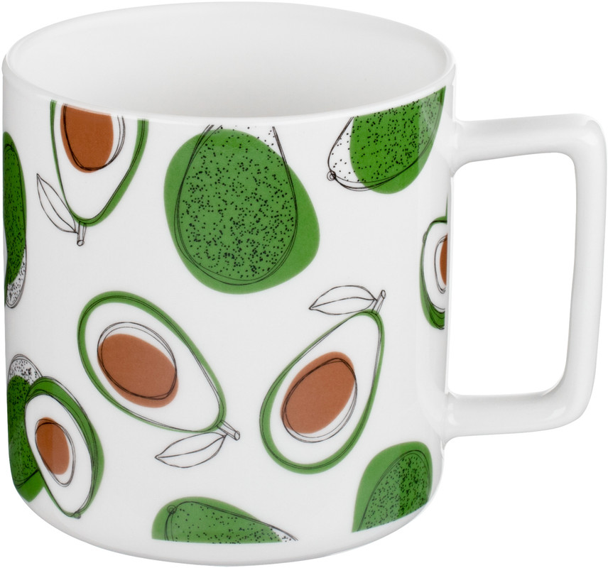 Чашка ARDESTO Avocado 340 мл порцеляна (AR3436)